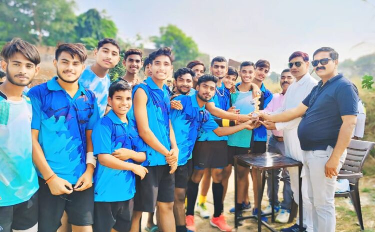 संभाग स्तरीय हॉकी प्रतियोगिता में भरतपुर को हरा कर करौली की टीम बनी विजेता ।