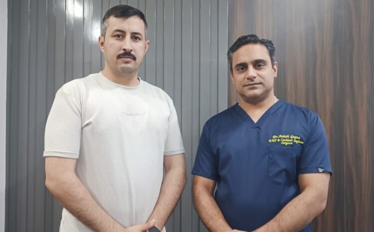  इराक के मरीज का अस्पताल में सफल इलाज, 20 साल बाद सुनने की क्षमता लौटी