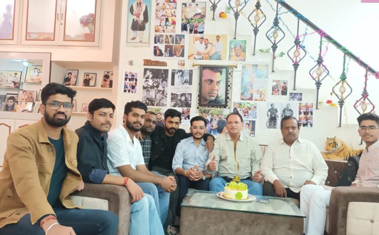 बॉलीवुड एक्टर धर्मेंद्र का जोधपुर में सबसे बड़े फैन ने 89वा बर्थडे मनाया, जीव जंतु सेवा करते हुए जन्मदिन मनाया