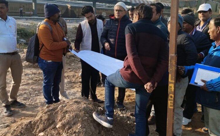  डीआरएम ने किया जोधपुर-जैसलमेर रेल खंड का निरीक्षण
