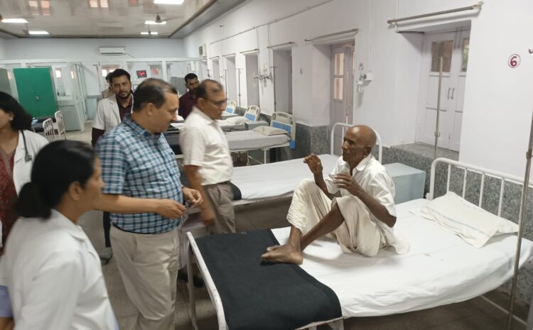  हीटवेव की आशंका पर रेलवे अस्पताल अलर्ट मोड पर,डीआरएम ने जांची व्यवस्थाएं