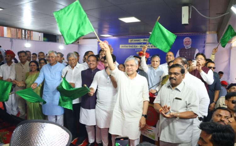  पुणे (हडपसर) -जोधपुर एवं डॉ. एमजीआर चैन्नई सेट्रल – जोधपुर (भगत की कोठी) उद्घाटन स्पेशल रेल सेवाओं को हरी झंडी दिखाकर किया रवाना |