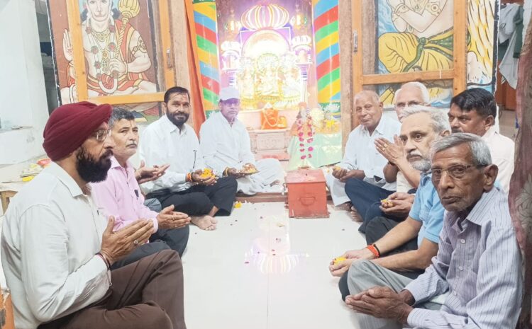  रेलवे कारखाना मंदिर पर मनाई गयी माँ जानकी नवमी