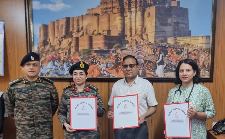  बेहतर समन्वय के लिए मिलिट्री और रेलवे अस्पताल में एमओयू-संकट के दौरान सुलभ होंगी बेहतर चिकित्सा सुविधाएं