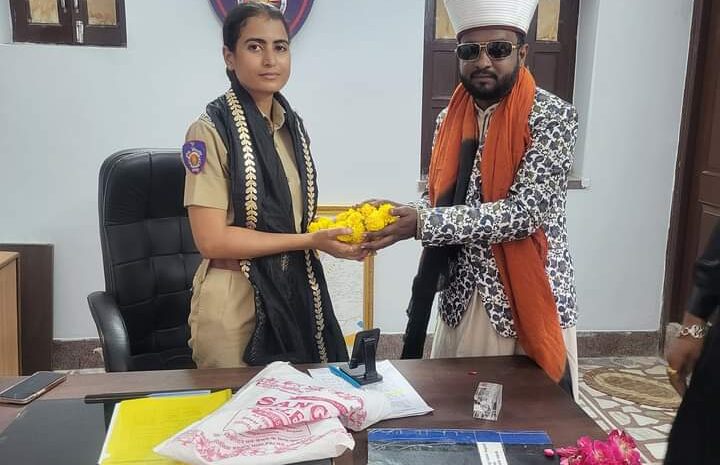  टीपू सुल्तान सेवा संस्थान द्वारा पुलिस प्रशासन का किया गया सम्मान व स्वागत