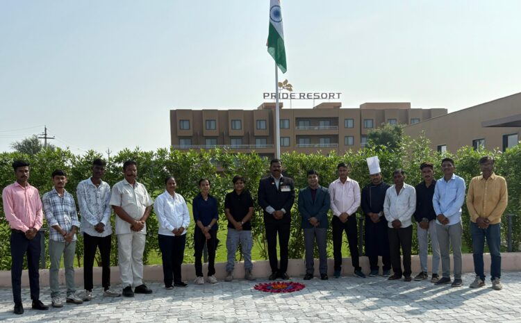 प्राइड प्रीमियर रिसोर्ट, जोधपुर में धूमधाम से मनाया गया 79वां स्वतंत्रता दिवस