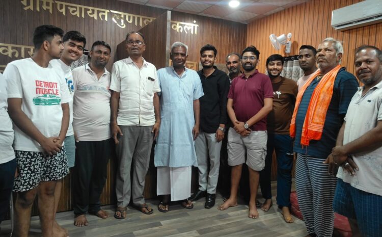  सच्चियाय माता दर्शनार्थ पैदल यात्रा पहुँचा लुणावास￼ कलां
