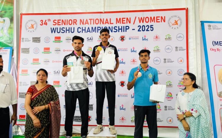 मौलाना आज़ाद यूनिवर्सिटी के मयंक सेन ने नेशनल वुशू चैंपियनशिप में रचा इतिहास!’मंकी’ इवेंट में स्वर्ण पदक जीत विश्वविद्यालय और राजस्थान का नाम किया रोशन